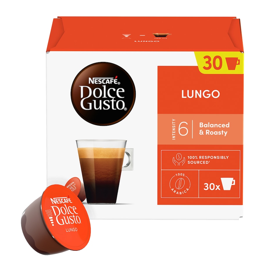 Obrázek 1 pro produkt NESCAFÉ Dolce Gusto Lungo - kávové kapsle - 30 ks
