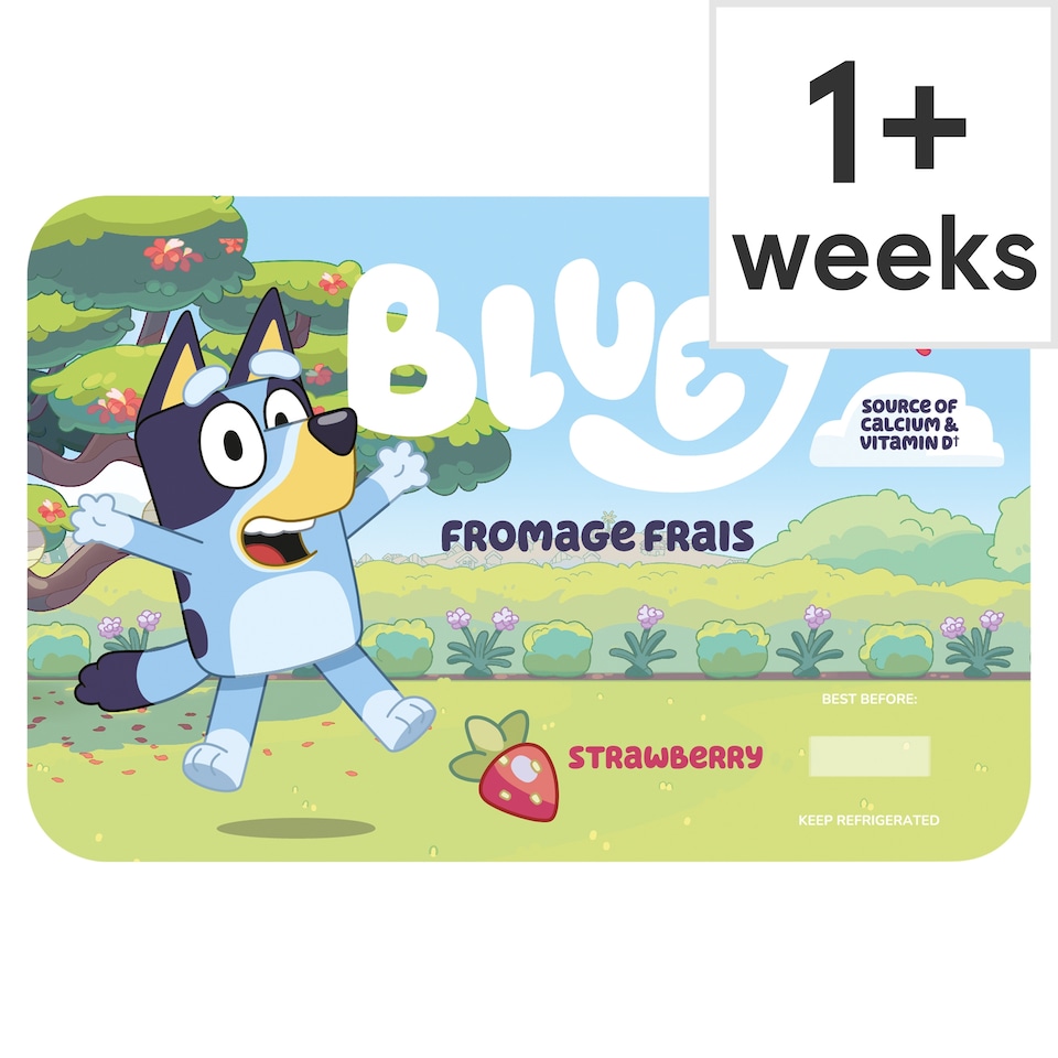 Bluey Fromage Frais - Strawberry 6 x 45g