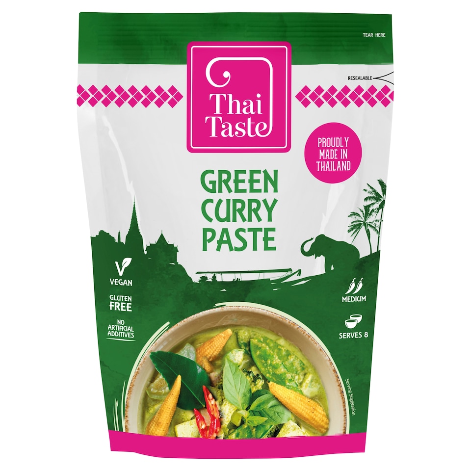 Thai Taste Green Curry Paste 200G
