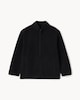 image 3 of F&F School Unisex Zip Up Fleece Jacket in Black