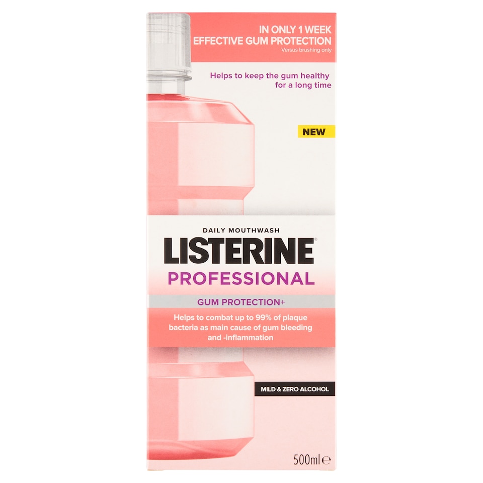Obrázek 1 pro produkt Listerine Professional ústní voda 500ml