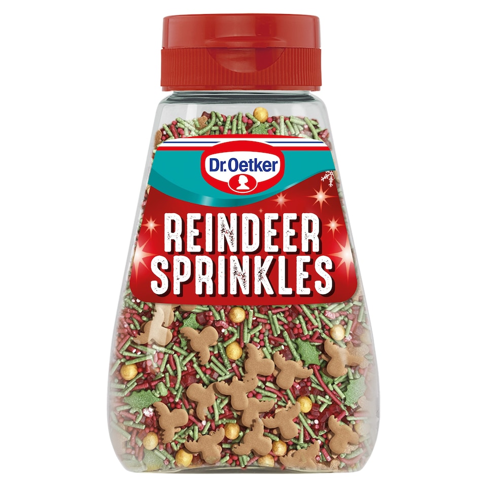 Dr. Oetker Reindeer Cheer Sprinkles 115G Tesco Groceries