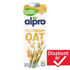 Alpro Oat Drink with Added Calcium, Iodine, Vitamins B2 and D2 1 l 