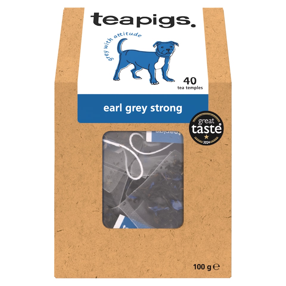 teapigs Earl Grey Strong 40 Tea Bags 100g