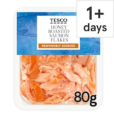 Tesco Honey Roast Salmon Flakes 80G