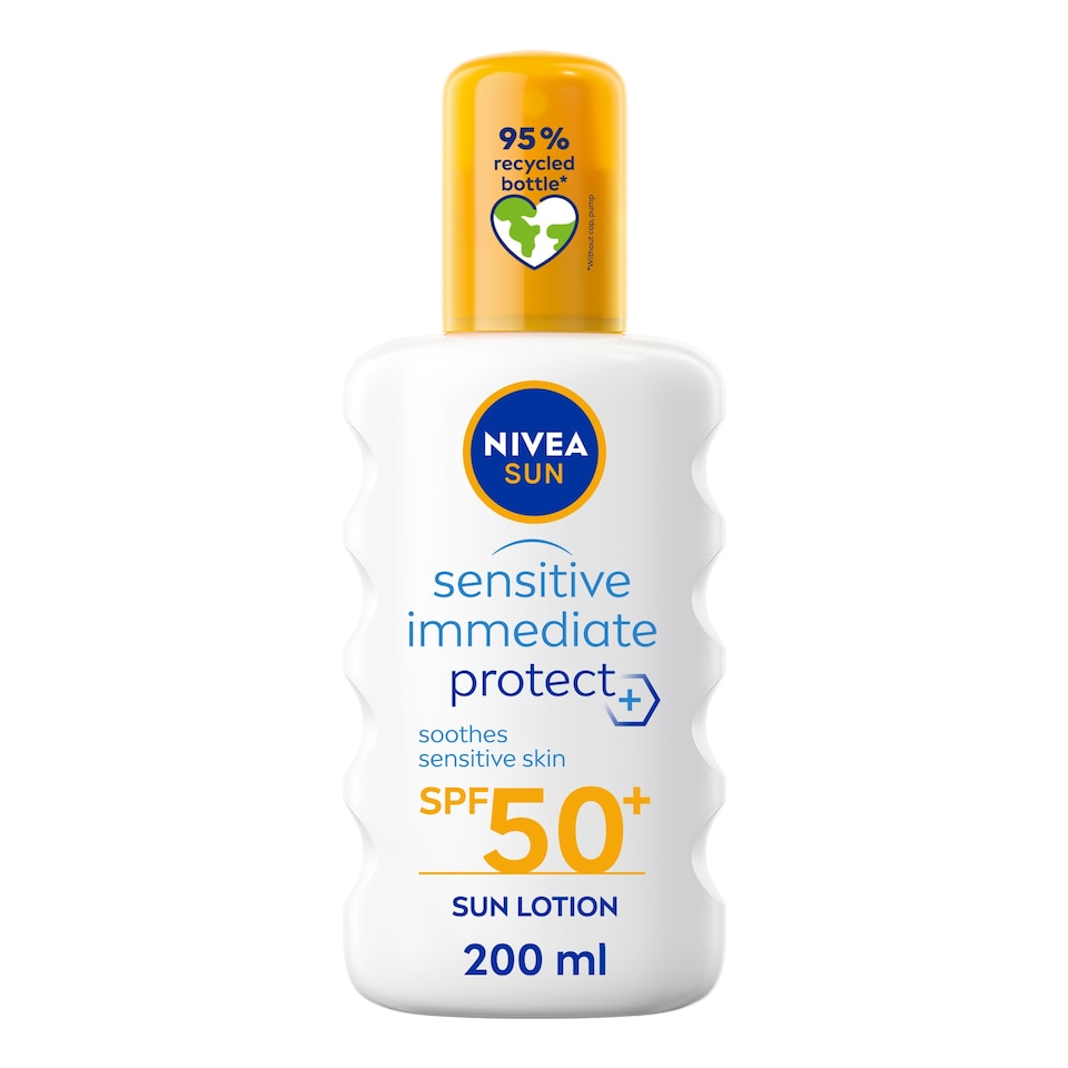 image 1 of Nivea Sun Spray Sensitive Soothing Spray Spf50+ 200Ml