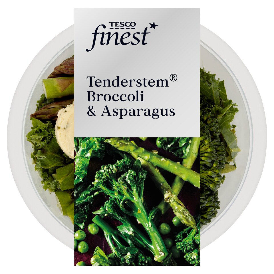 Tesco Finest Tenderstem & Asparagus With Wild Garlic Butter 260G