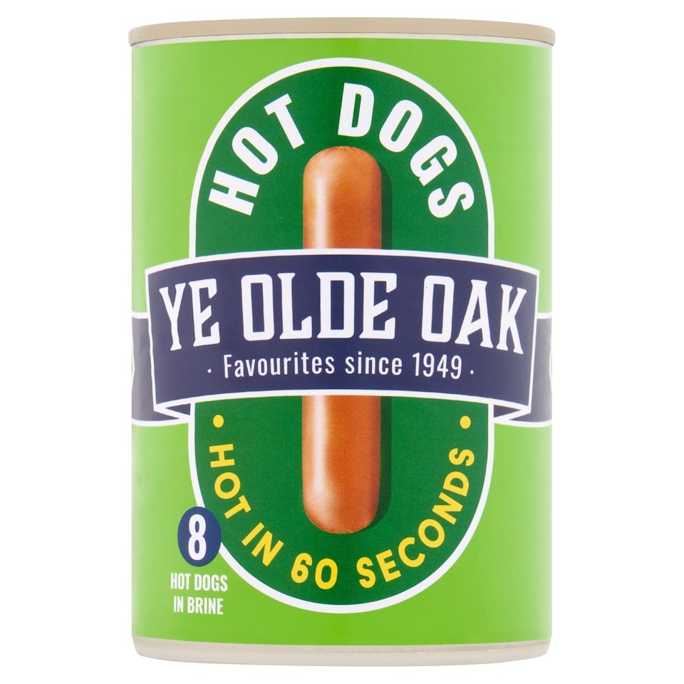 Ye Olde Oak 8 Hot Dogs 400G
