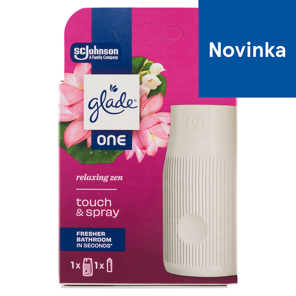 image 1 of Glade One Relaxing Zen Bathroom Spray 10 ml