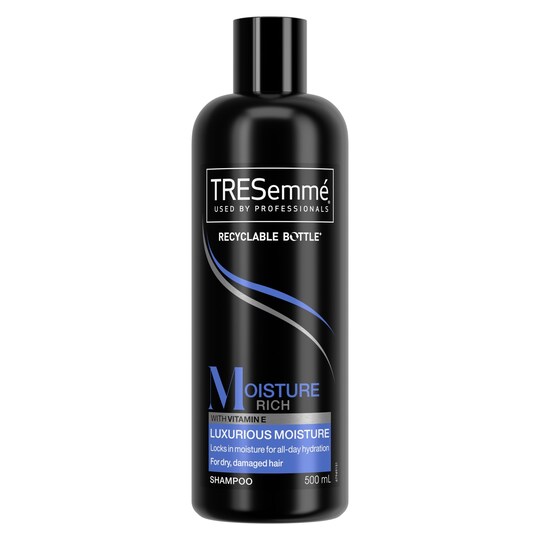Tresemme Moisture Rich Luxurious Shampoo 500ml Tesco Groceries