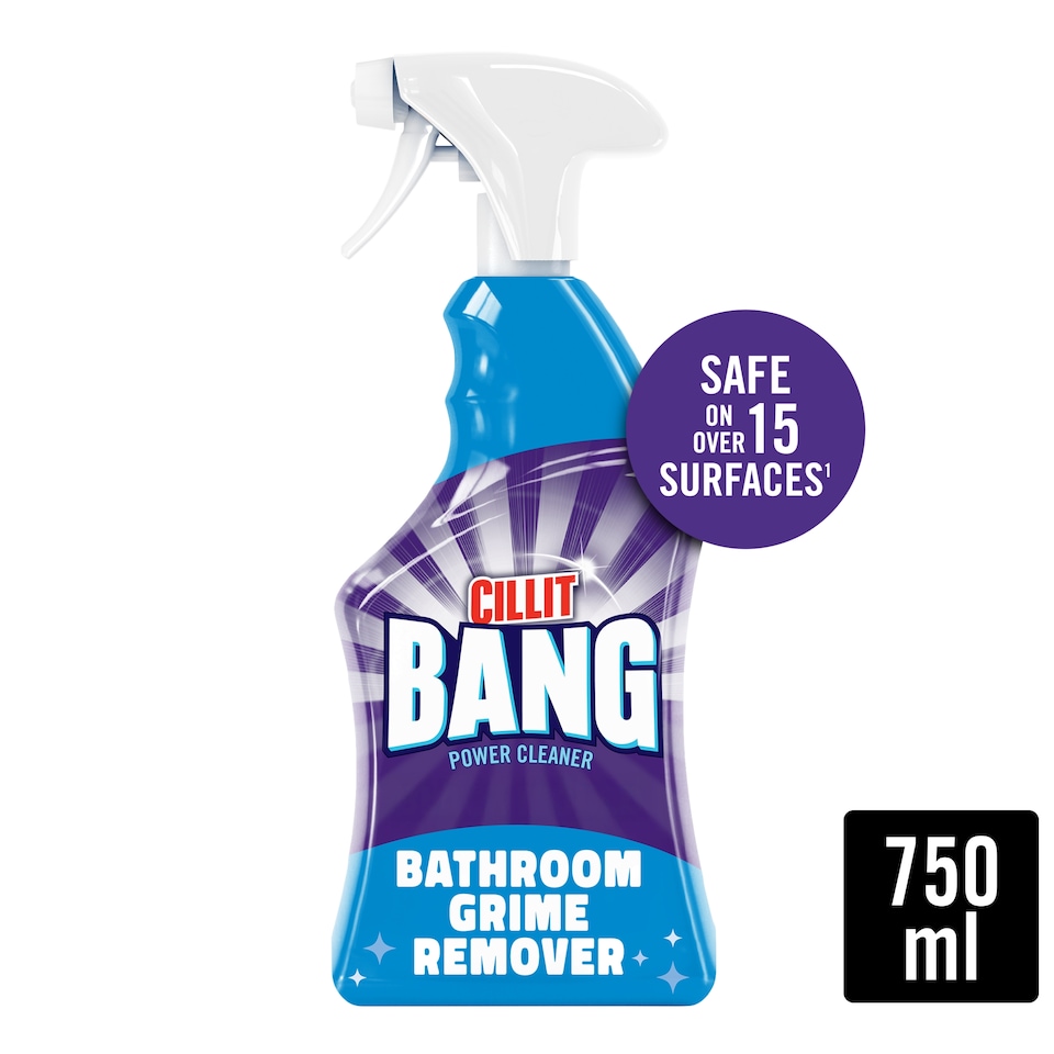 image 1 of Cillit Bang Bathroom Grime Remover 750ml
