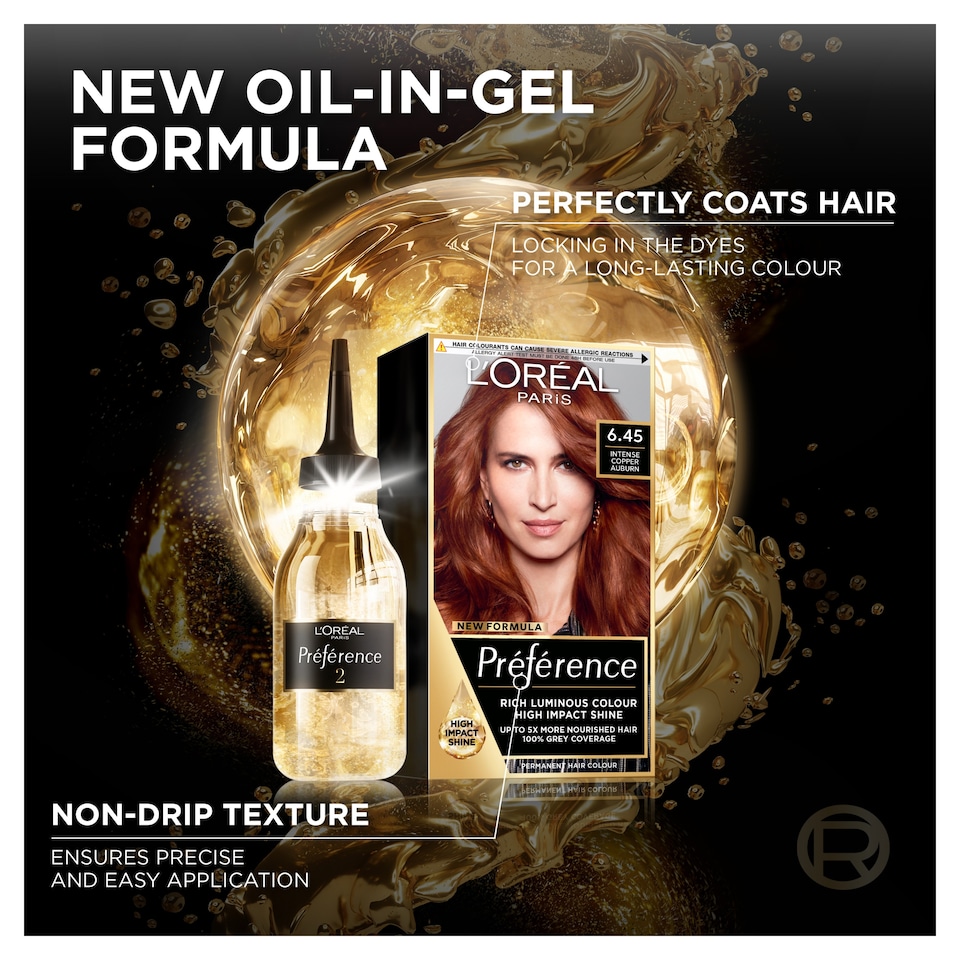 image 1 of L'Oreal Paris Preference Core 6.45 Brooklyn Permanent Hair Dye