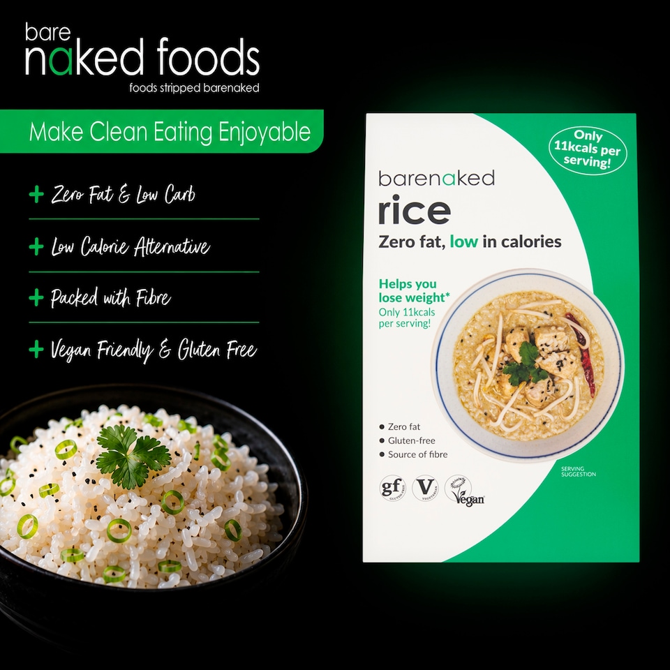 image 1 of Barenaked Rice 380G