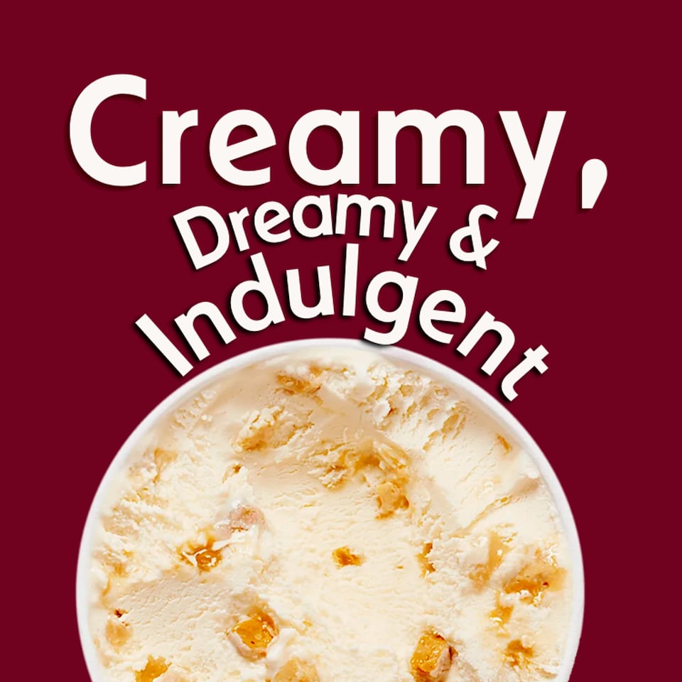 image 1 of Haagen-Dazs Macadamia Nut Brittle Ice Cream 460ml