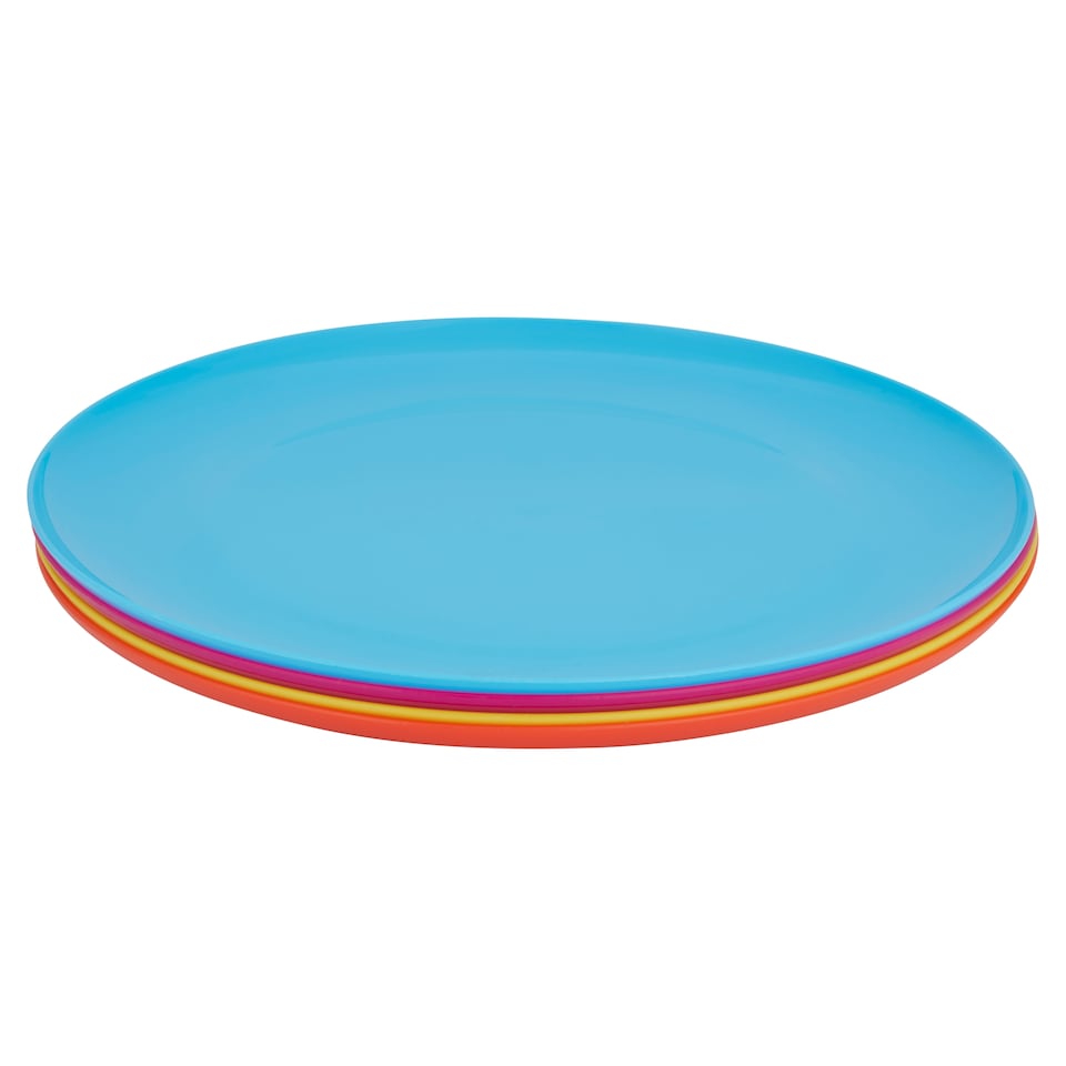 image 1 of Tesco Popsicle Picnic Plate 4 Pack