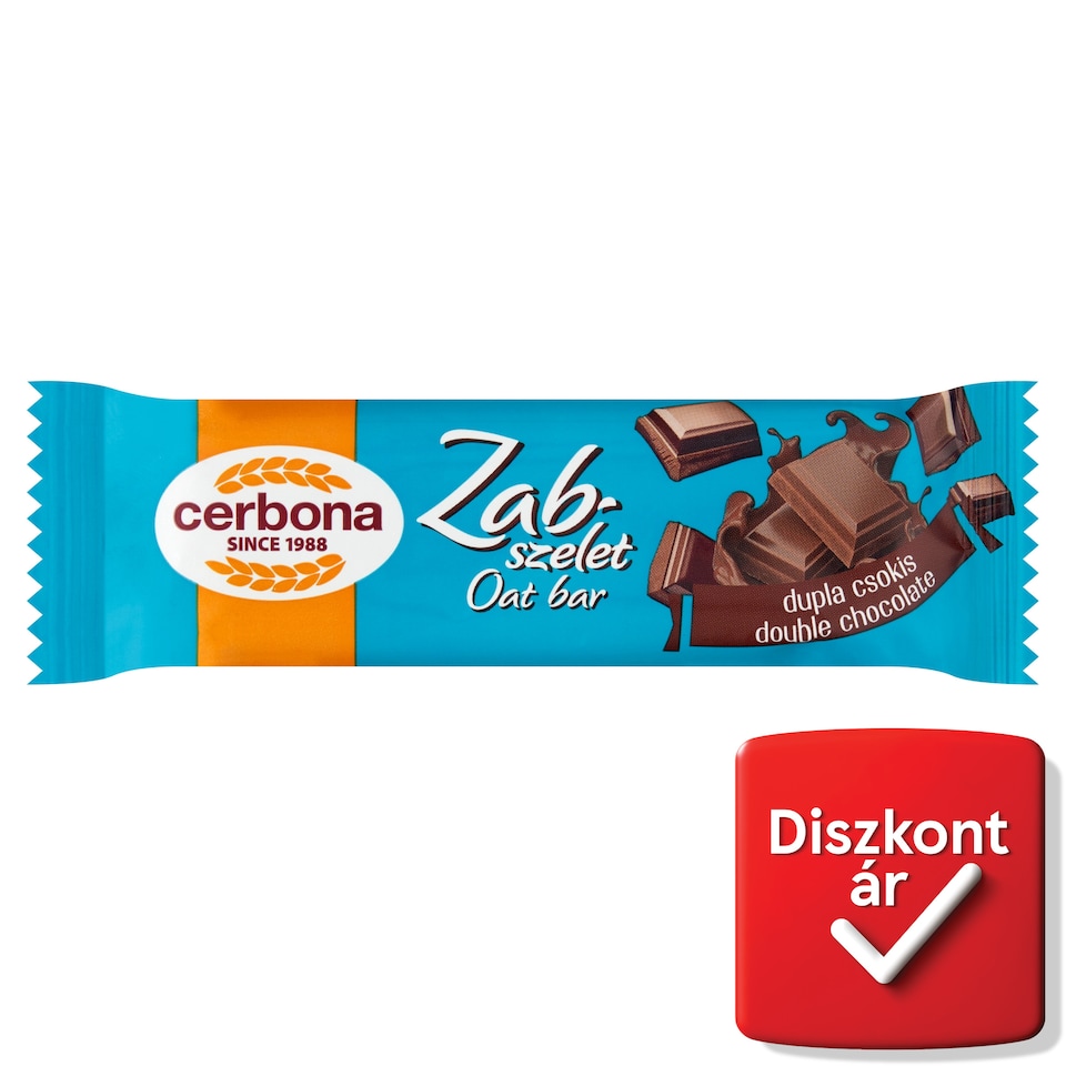 Cerbona dupla csokis zabszelet 40 g