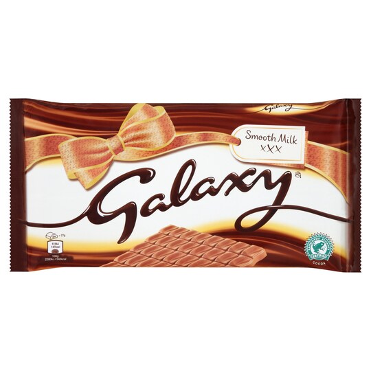 Galaxy Milk Chocolate Bar 390g Tesco Groceries