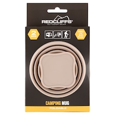 Redcliffs Outdoor Gear skladací pohár 250 ml 2 ks