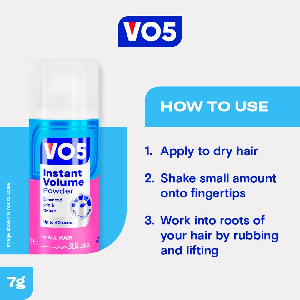 image 1 of Vo5 Give Me Texture Instant Oomph Powder 7G