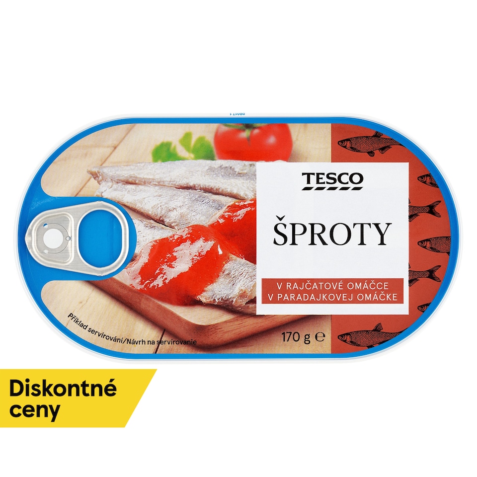Tesco Sprats in Tomato Sauce 170 g