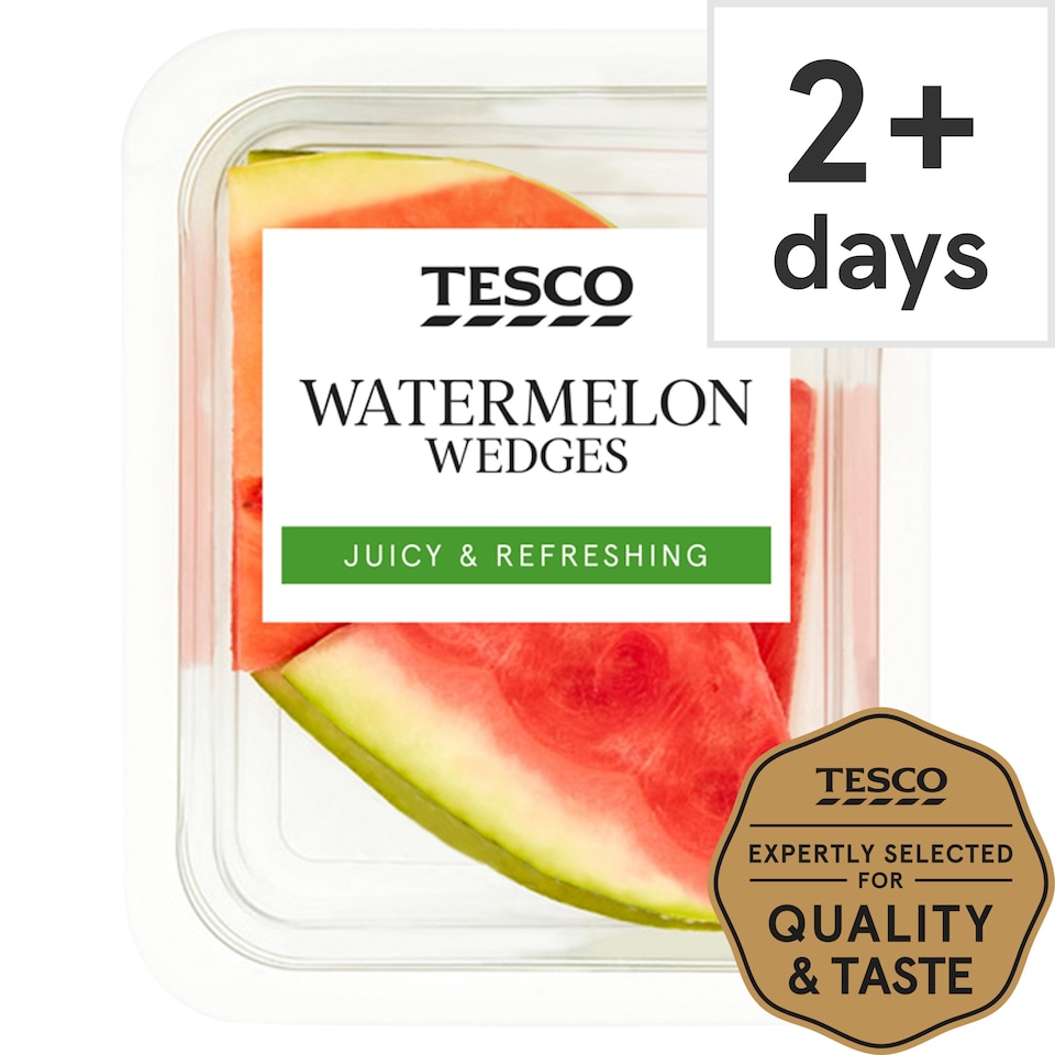 image 1 of Tesco Watermelon Wedges 550G