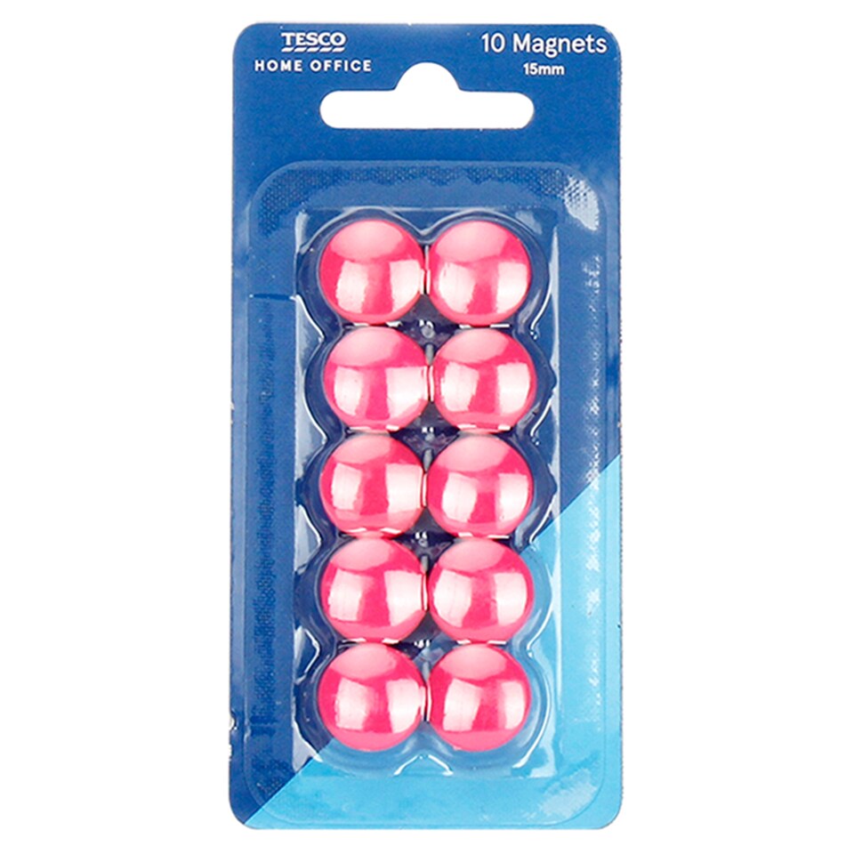 obrázok 1 z Tesco Farebné magnety 15 mm 10 ks