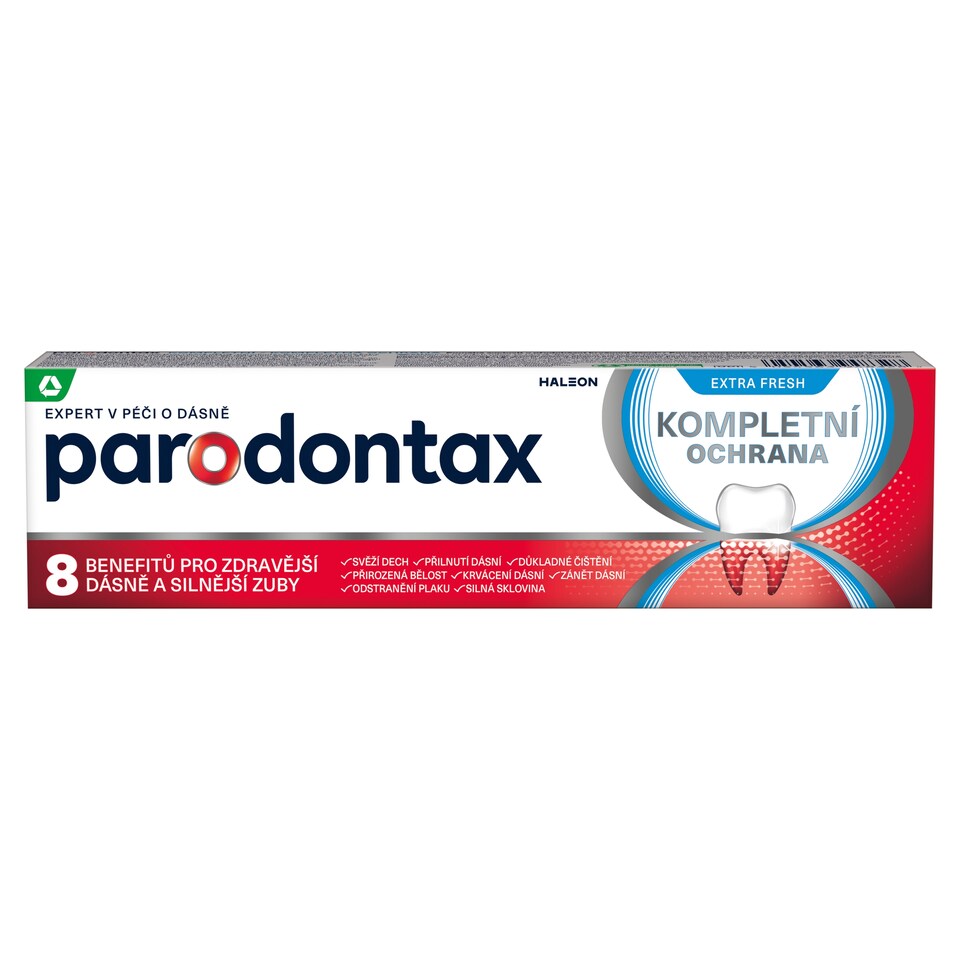obrázok 1 z Parodontax Extra Fresh kompletná ochrana zubná pasta s fluoridom 75 ml