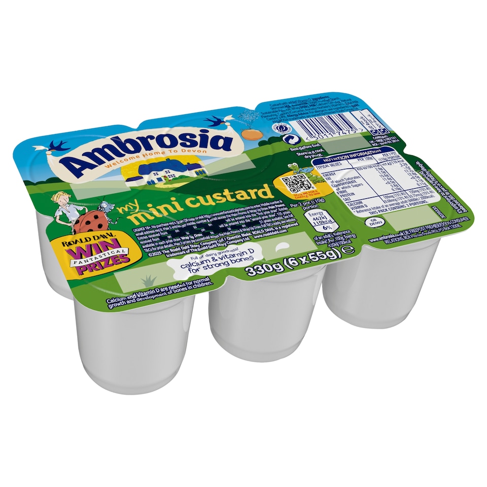 image 1 of Ambrosia Custard Minis 330G