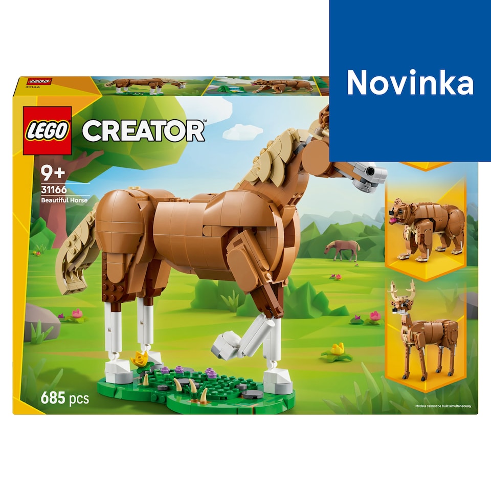 obrázok 1 z LEGO Creator 3 v 1 31166 Krásny kôň