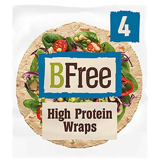 Bfree High Protein Wraps 4X42g Tesco Groceries