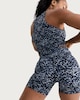 image 1 of F&F Active EVERYHOUR High Waisted Cycling Shorts in Multi Blue