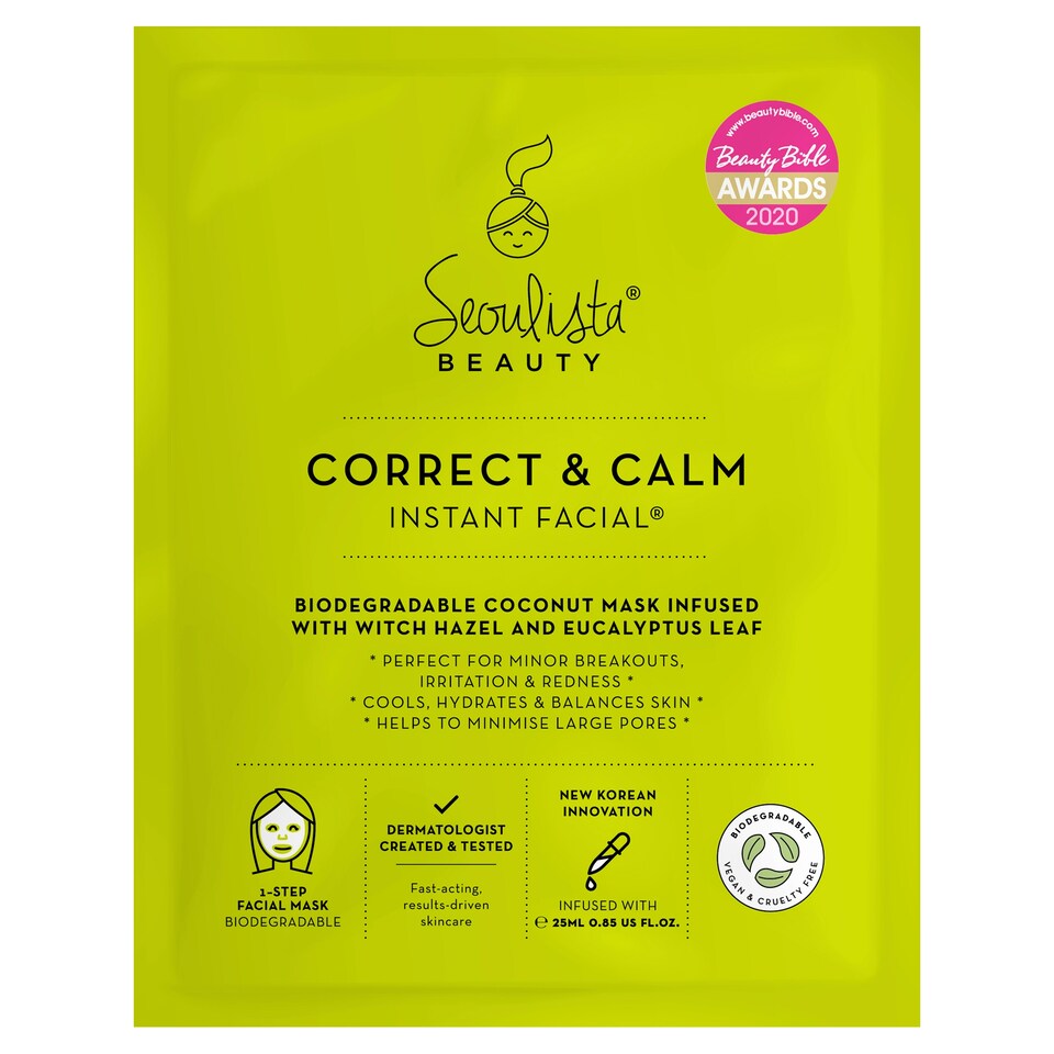 Seoulista Beauty Correct And Calm Instant Facial 25Ml