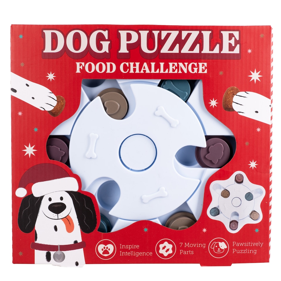 image 1 of Fizz Creations Dog Pet Puzzle Food Game Christmas Gift