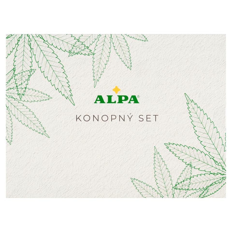 Alpa Konopný set