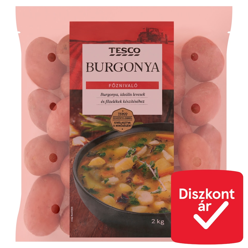 Tesco burgonya főznivaló 2 kg
