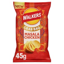 Walkers Masala Chicken Grab Bag Crisps 45g