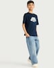 image 1 of Super Mario Pure Cotton Galaxy Movie T-Shirt in Multi