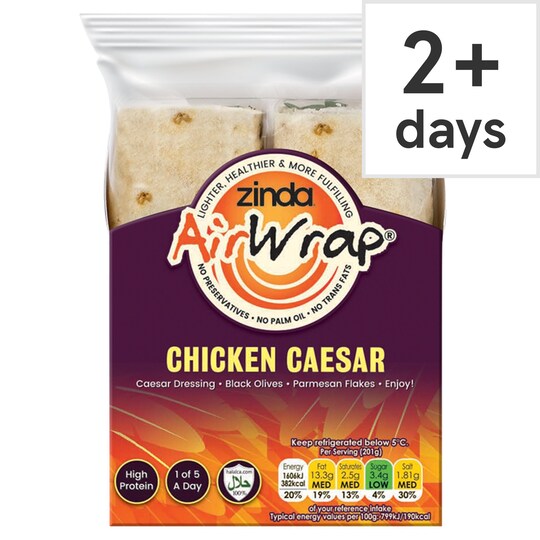 Zinda Classic Chicken Caesar Airwrap 201G