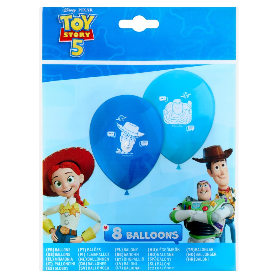 Decorata Party Disney Pixar Toy Story 5 Balloons 8 pcs