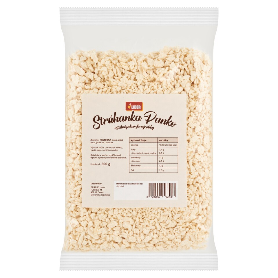 image 1 of Lider Strúhanka panko 300 g
