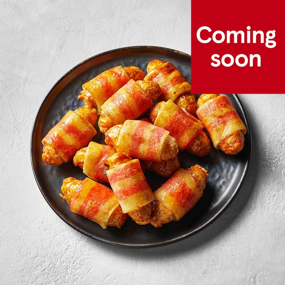 59. Tesco Plant Chef 12 Meat-Free Bangers in Blankets 250g (Serves 6)