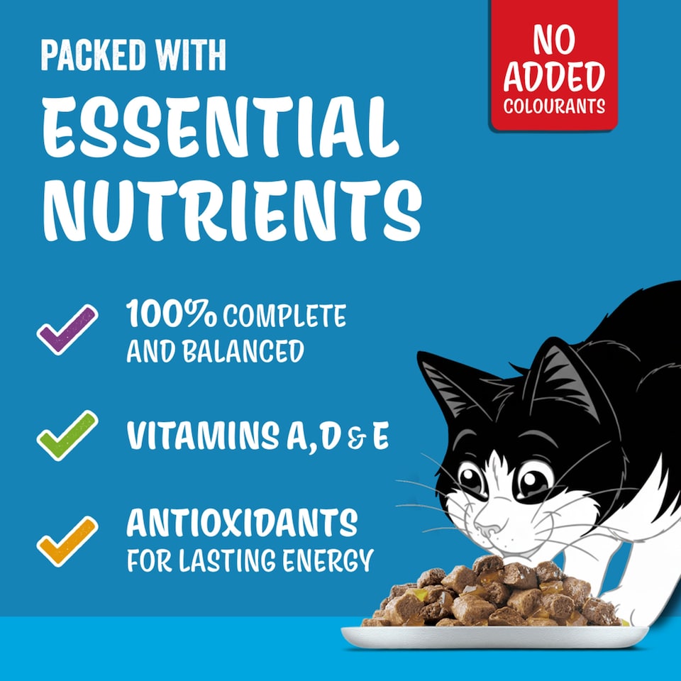 image 1 of Felix Original Senior Fish Selection in Jelly Cat food 40x85g