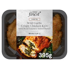 Tesco Finest Wild Garlic Crispy Chicken Kyiv 395g