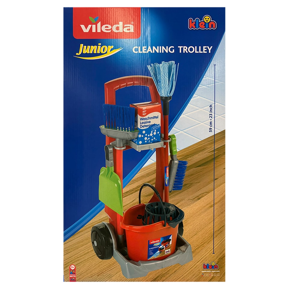 image 1 of Klein Vileda Junior Cleaning Trolley