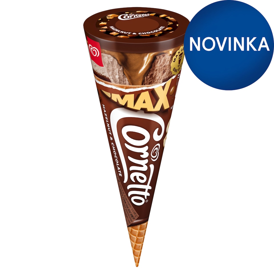 obrázok 1 z Cornetto MAX Hazelnut & Chocolate 115 ml