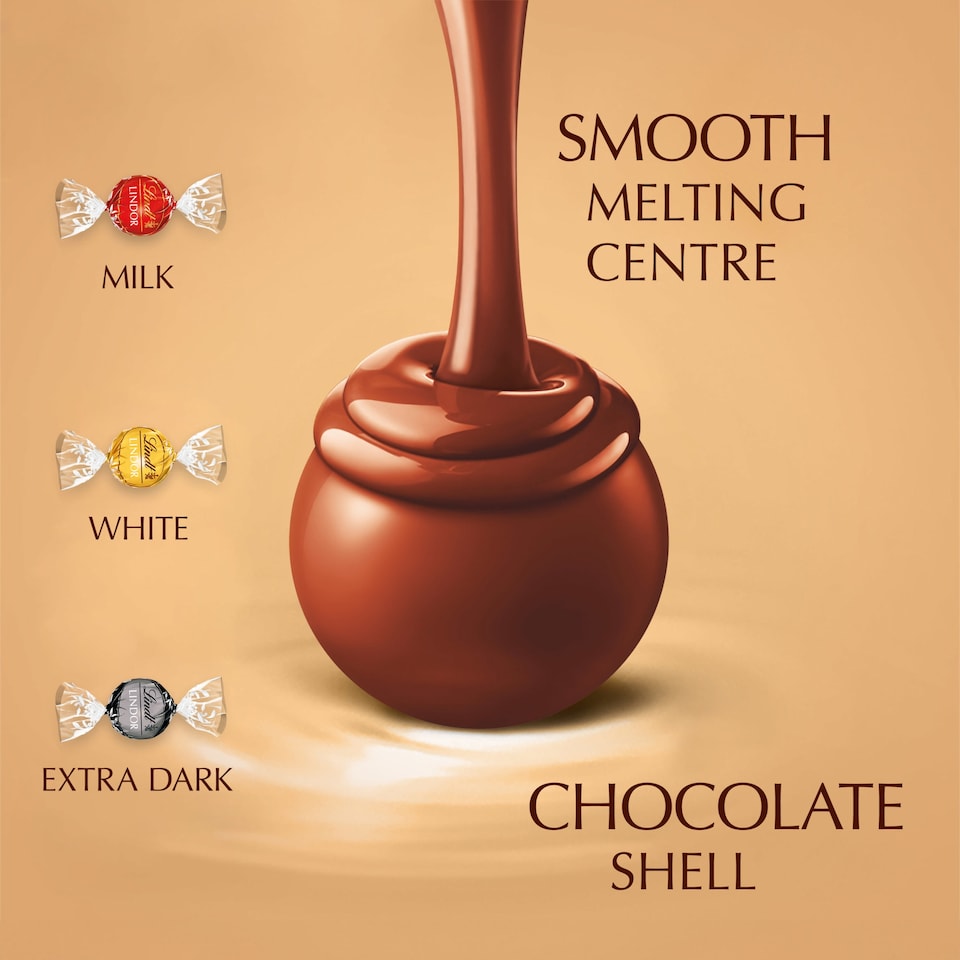 image 1 of Lindt Lindor Assorted Chocolate Gift Box 287G