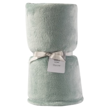 Tesco Green Oversized Super Soft Throw