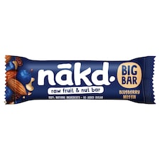 Nakd Big Bar Raw Fruit & Nut Bar - Blueberry Muffin 45g