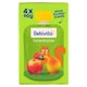 Obrázek 1 pro produkt Bebivita Jablko, hruška, borůvka, malina 4 x 90g (360g)