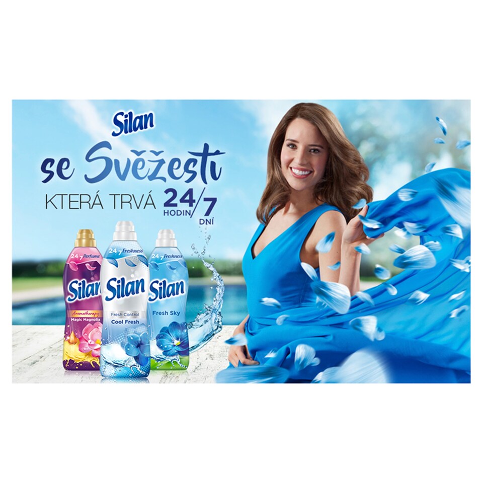 Obrázek 1 pro produkt Silan aviváž Fresh Control Cool Fresh 50 praní, 1100ml